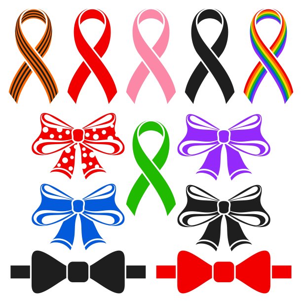 丝带和蝴蝶结图片下载