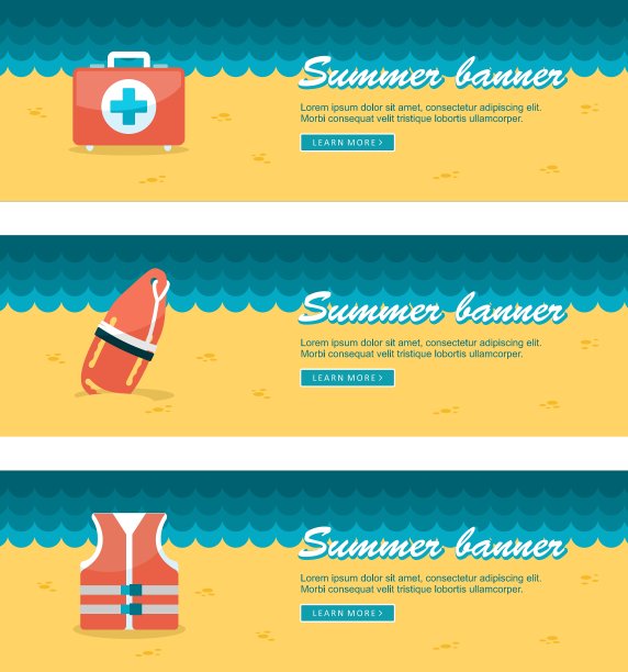 旅游和度假横幅图片下载