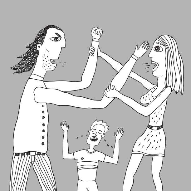 父母的争吵图片下载