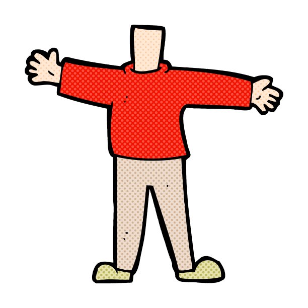 漫画卡通男性身体混合和搭配漫画图片下载