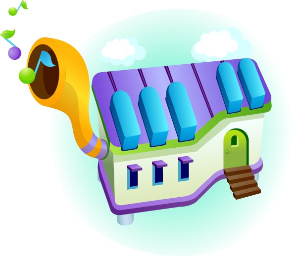 房子的景色图片下载