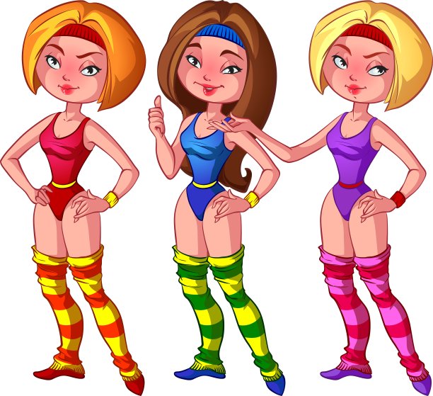 女运动员图片下载