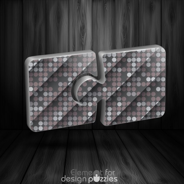 现代拼图模板图片下载