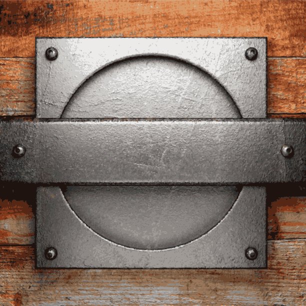 金属和木材背景图片下载