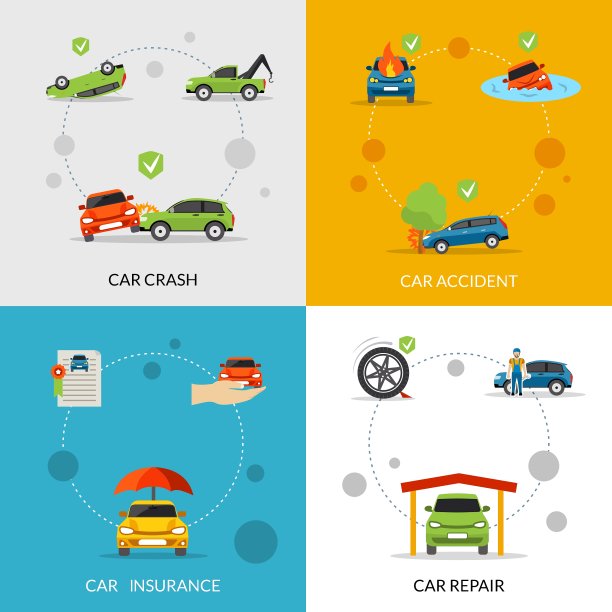 汽车保险集图片下载