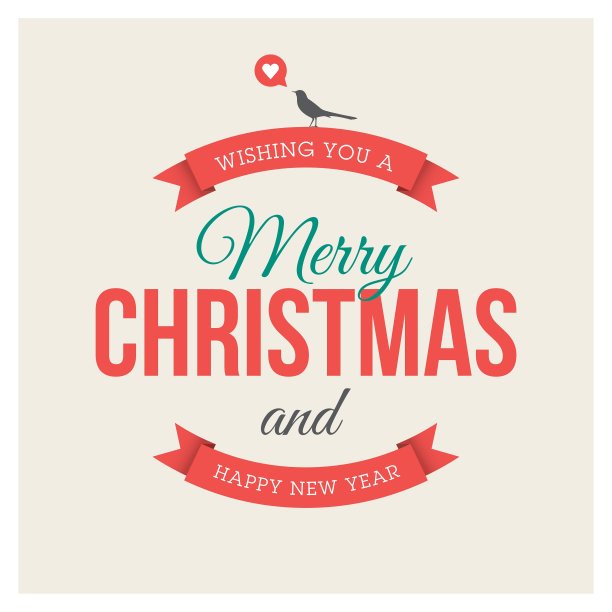 圣诞贺卡标签图片下载