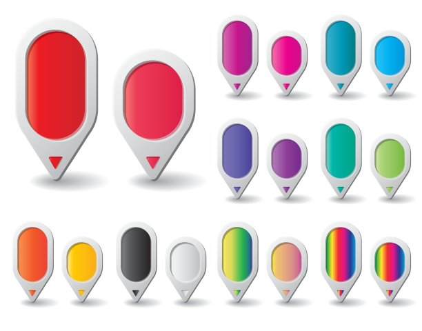 地图上的指针图片下载