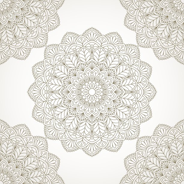 无缝的东方模式图片下载