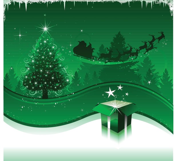 圣诞贺卡的设计背景图片下载