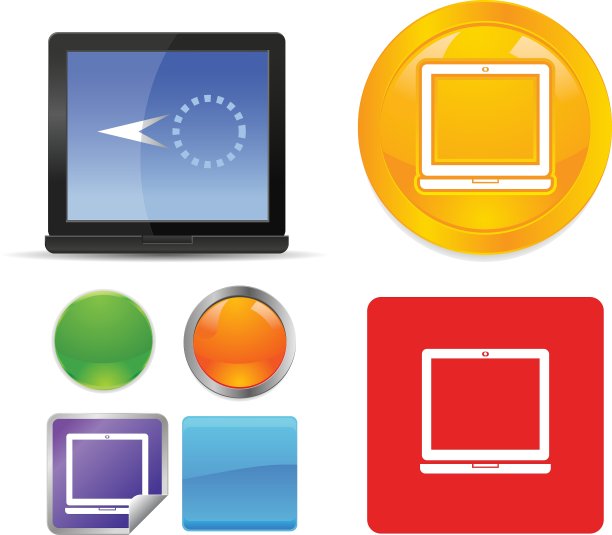 技术和网络图标集图片下载