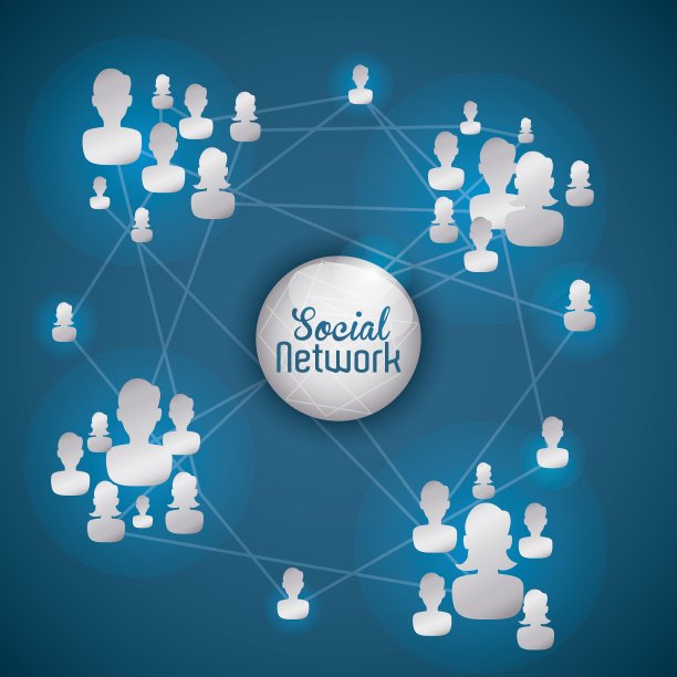 社交网络设计图片下载