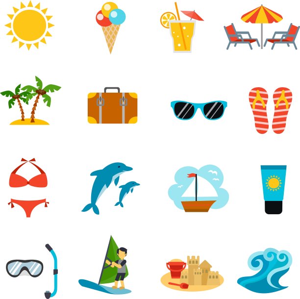 夏天图标设置图片下载