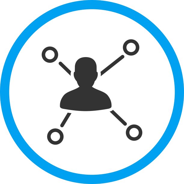 人连接圆角图标图片下载