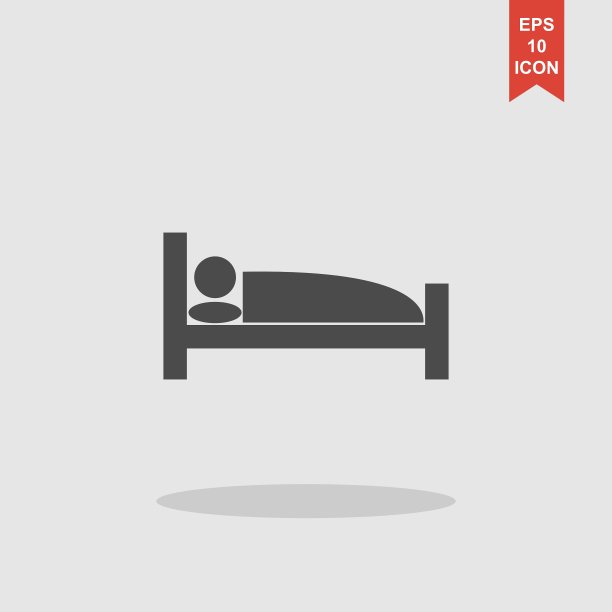 平躺符号设计风格图片下载