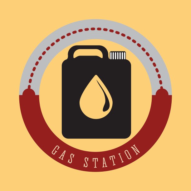 加油站的设计图片下载