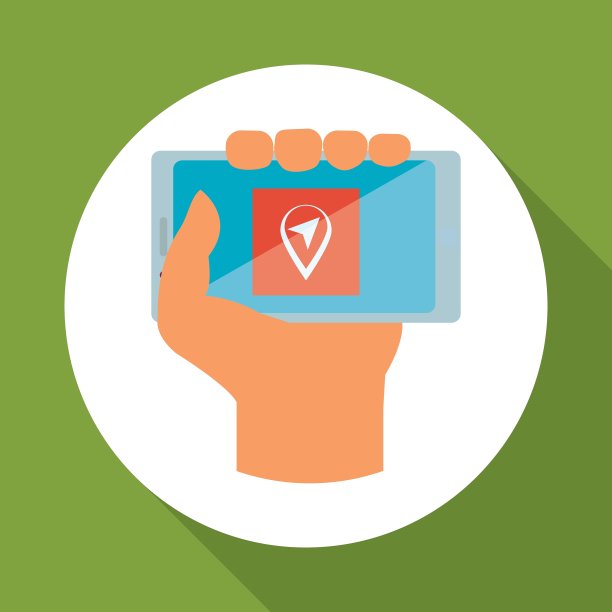 智能手机设计应用程序图标白色背景图片下载