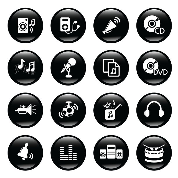 媒体图标图片下载