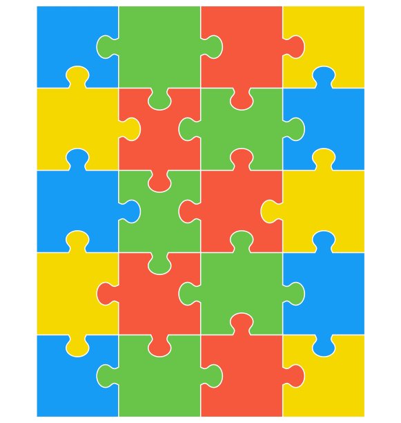 色彩斑斓的闪亮的难题图片下载