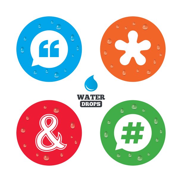 引用星号脚注图标标签符号图片下载