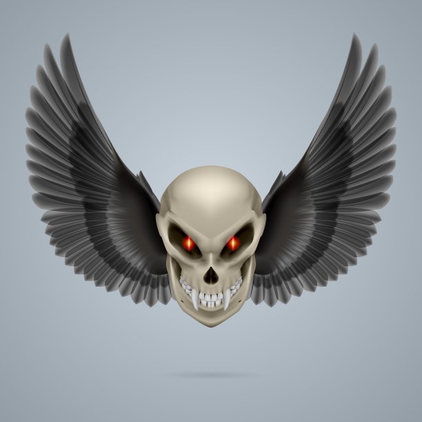 突变的头骨图片下载