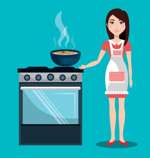 餐饮服务设计图片下载