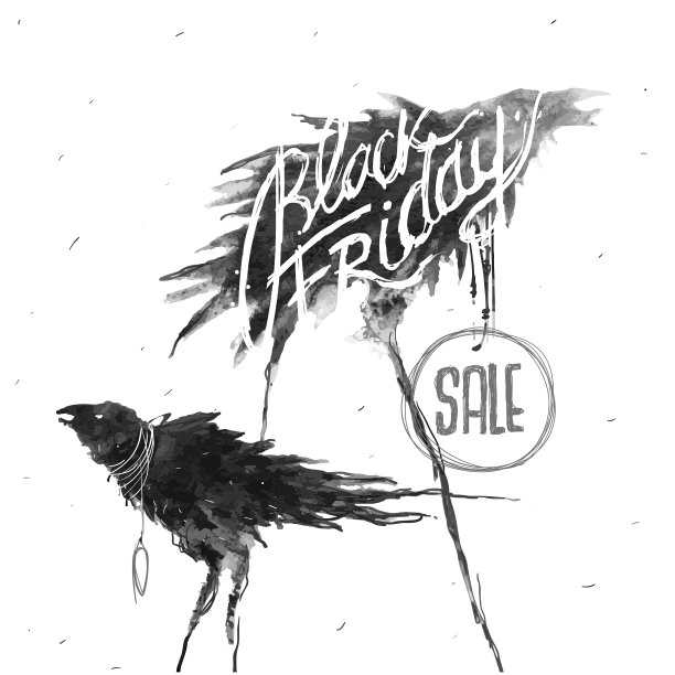 黑色星期五创意象征图片下载