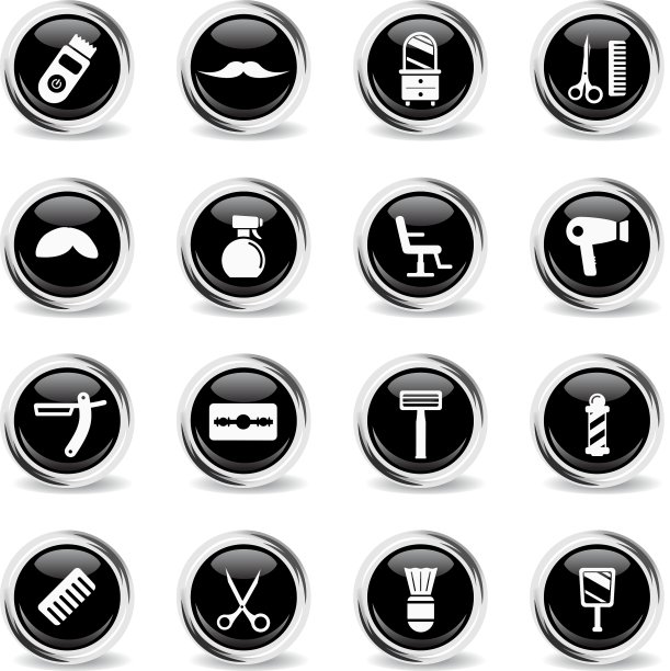 理发店图标设置图片下载