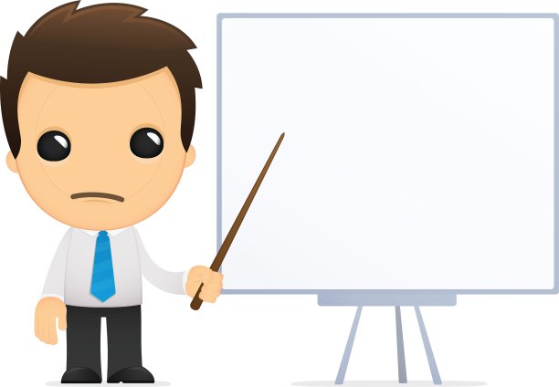 卡通上班族图片下载