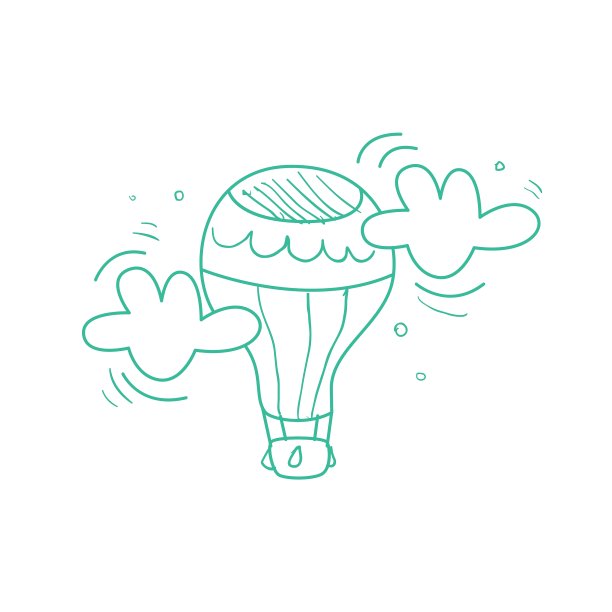 空中的热气球图片下载