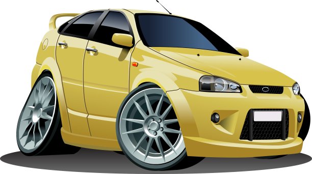 卡通车图片下载