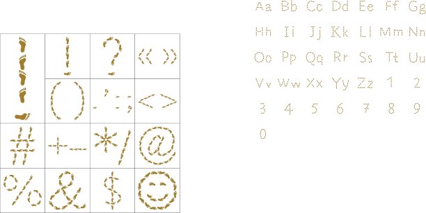 脚印迹象图片下载