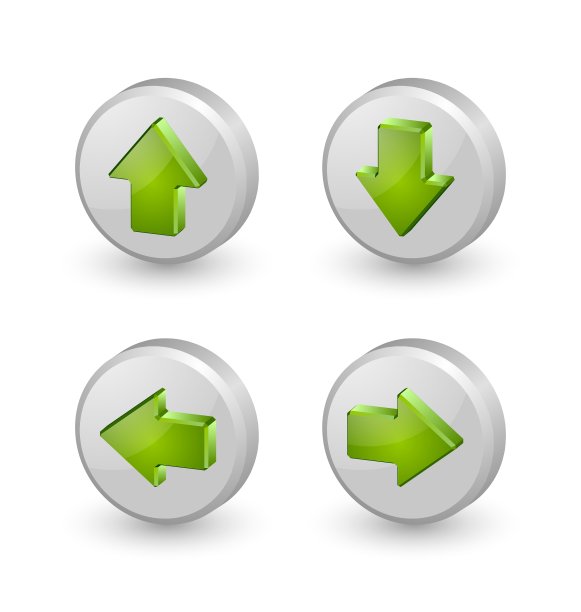 绿色箭头图片下载