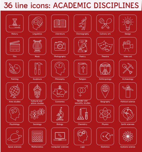 学科领域图标图片下载
