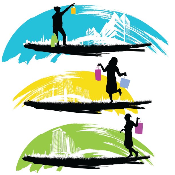 城市购物图片下载