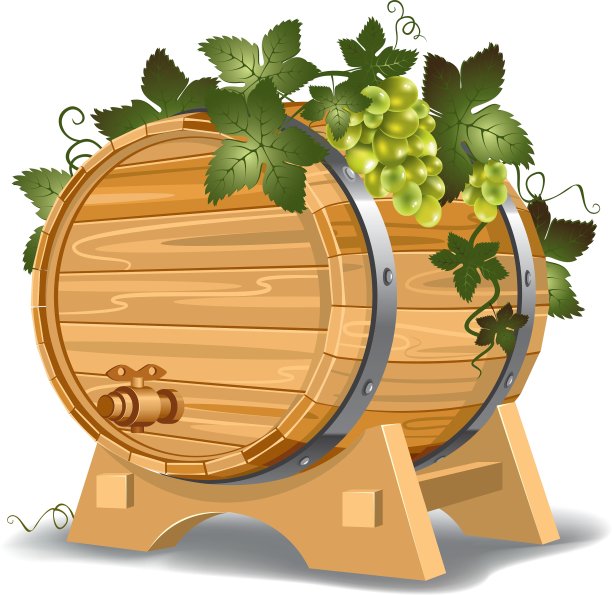 葡萄酒桶图片下载