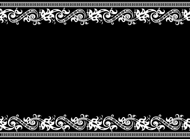 向量大马士革框架图片下载