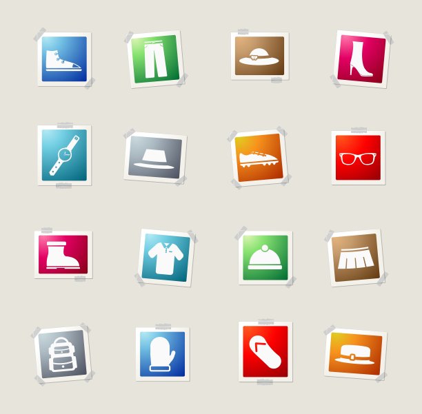 衣服简单的图标图片下载