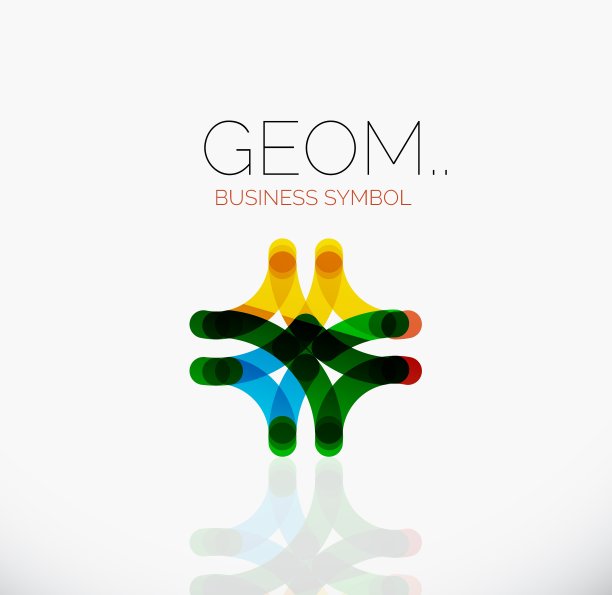 标志线性抽象几何图标图片下载