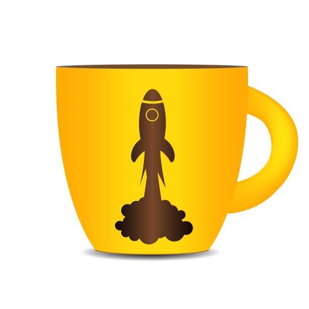 咖啡杯背景照片逼真图片下载