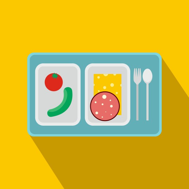 飞机午餐平面图标图片下载