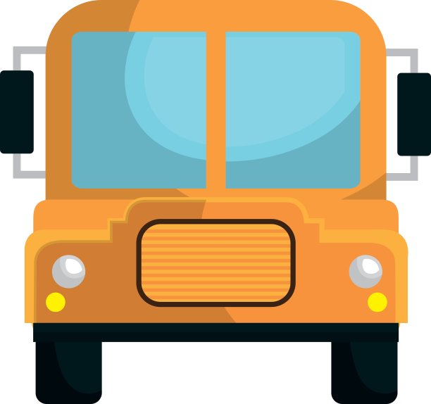 公交车辆运输服务主题设计图片下载