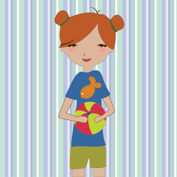 小女孩图片下载