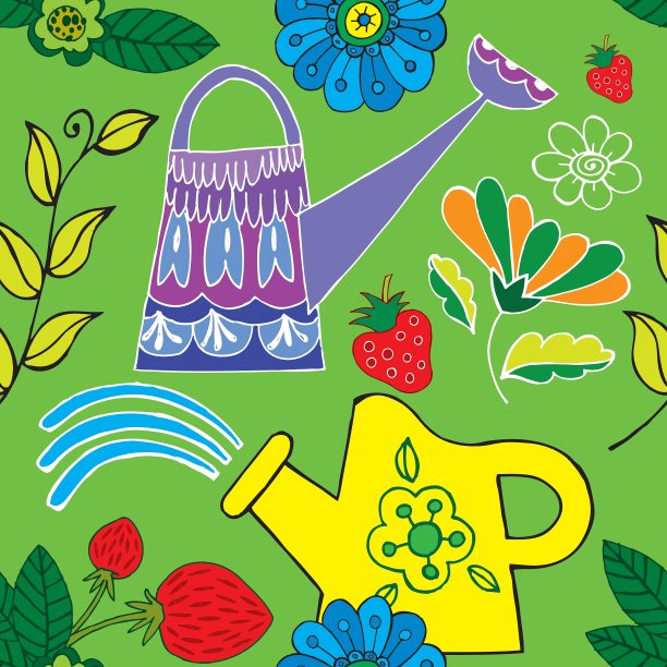 花园打印图片下载