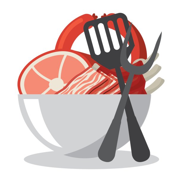 菜单和食物设计图片下载