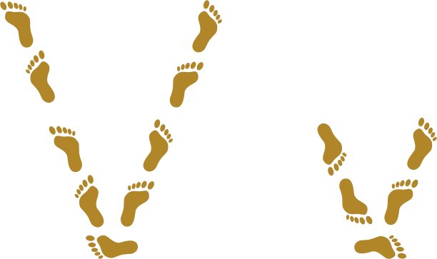 v字型的痕迹图片下载