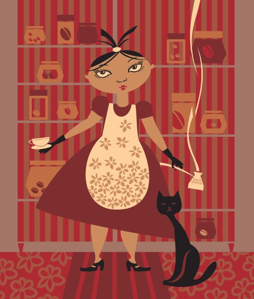 咖啡馆图片下载