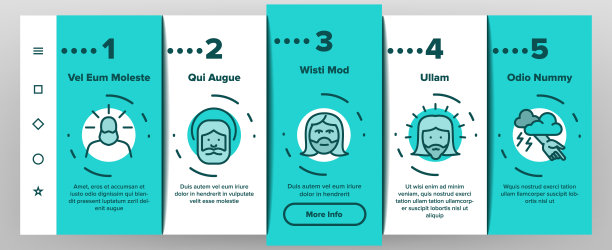 上帝基督教信仰上的图标设置向量图片下载