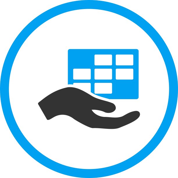 服务时间表圆角图标图片下载