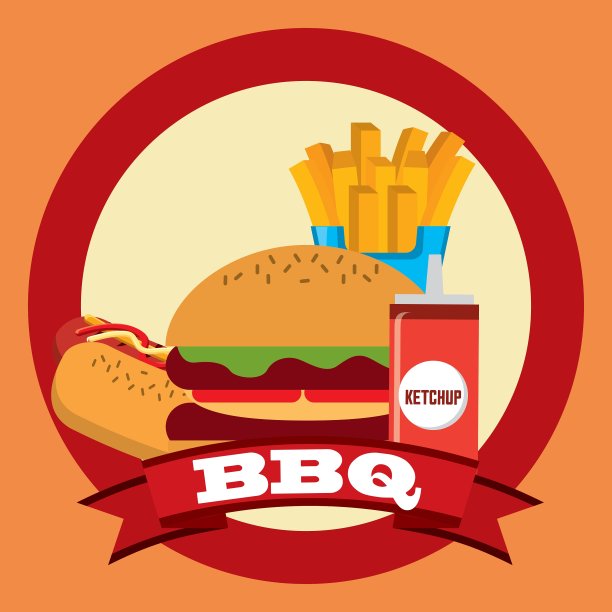 菜单和食物设计图片下载