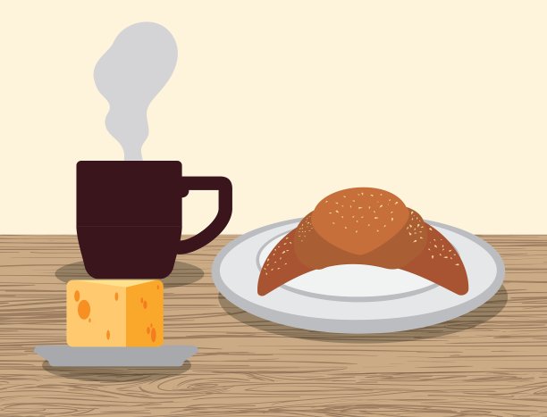 早餐设计图片下载